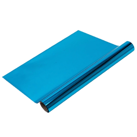 Papel foil celeste