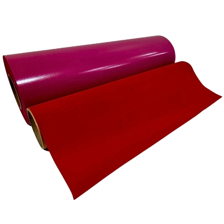 Vinilo flock rojo
