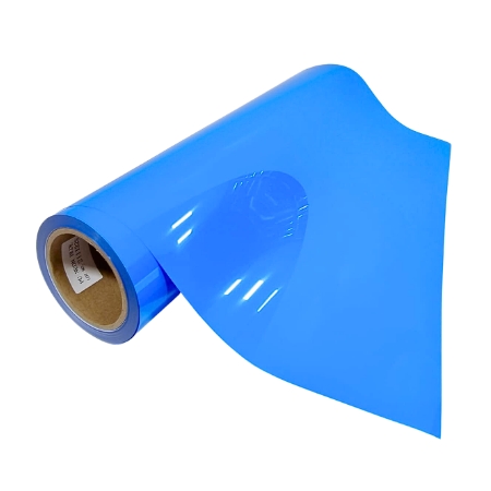 Vinilo Pu Azul Neon