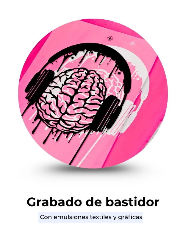 Grabado de bastidor para serigrafia